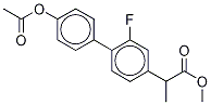 Methyl 2-(4’-Acetoxy-2-fluoro-biphenyl-4-yl)-propionate-d3 CAS#: 1216901-55-1