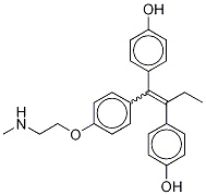 (E/Z)-4,4’-Dihydroxy-N-desmethyl Tamoxifen CAS#: 1217247-19-2