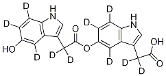 5-Hydroxyindole-4,6,7-d3-3-acetic--d2 Acid5-Hydroxyindole-4,6,7-d3-3-acetic-2,2-d2 Acid CAS#: 1219802-93-3