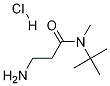 3-aMino-N-tert-butyl-N-MethylpropanaMide hydrochloride CAS#: 1225541-00-3