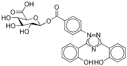 Deferasirox Acyl-β-D-glucuronide CAS#: 1233196-91-2