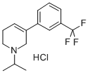 1,2,3,6-Tetrahydro-1-(1-methylethyl)-5-(3-(trifluoromethyl)phenyl)pyri dine hydrochloride CAS#: 71863-73-5