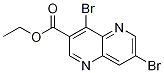 ethyl 4,7-dibromo-1,5-naphthyridine-3-carboxylate CAS#: 1257852-54-2