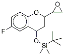 4-tert-Butyldimethylsilyloxy-6-fluoro-2-oxiranyl-3,4-dihydro-2H-1-benzopyran (Mixture of Diastereomers) CAS#: 1286582-56-6