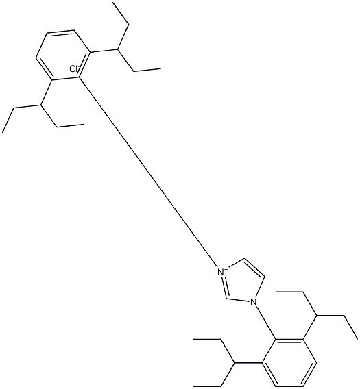 1,3-Bis(2,6-di(pentan-3-yl)phenyl)-1H-iMidazol-3-iuM chloride CAS#: 1157867-61-2