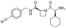 1-((2R)-2-Amino-2-cyclohexylacetyl)-N-(4’-cyanobenzyl)-2-L-azetidinecarboxamide CAS#: 1356010-93-9