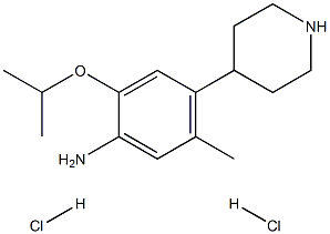 5-Methyl-2-(1-Methylethoxy)-4-(4-piperidinyl)- BenzenaMine hydrochloride (1:2) CAS#: 1380575-45-0