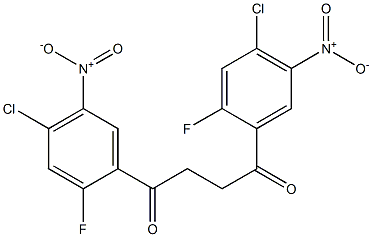 1,4-bis(4-chloro-2-fluoro-5-nitrophenyl)butane-1,4-dione CAS#: 1292836-19-1