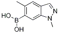 1,5-Dimethyl-1H-indazole-6-boronic acid CAS#: 1310383-98-2