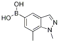 1,7-Dimethyl-1H-indazole-5-boronic acid CAS#: 1310383-75-5