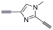 1H-Imidazole, 2,4-diethynyl-1-methyl- (9CI) CAS#: 71759-91-6