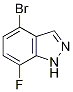 1H-Indazole, 4-broMo-7-fluoro- CAS#: 1186334-63-3