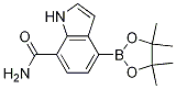 1H-Indole-7-carboxaMide, 4-(4,4,5,5-tetraMethyl-1,3,2-dioxaborolan-2-yl)- CAS#: 1309980-17-3