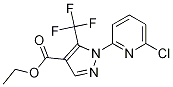 1H-pyrazole-4-carboxylic acid, 1-(6-chloropyridin-2-yl)-5-(trifluoroMethyl)-, ethyl ester CAS#: 1128268-00-7