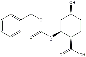 (1R*,2S*,4S*)-2-Benzyloxycarbonylamino-4-hydroxy-cyclohexanecarboxylic acid CAS#: 1177193-29-1