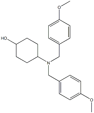 (1R,4R)-4-[Bis-(4-Methoxy-benzyl)-aMino]-cyclohexanol CAS#: 1349185-17-6