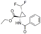 (1S,2R)-Ethyl 1-benzaMido-2-(difluoroMethyl)cyclopropanecarboxylate CAS#: 1083005-84-8