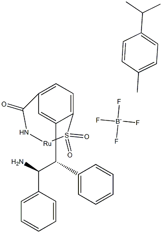 {[(1S,2S)-2-Amino-1,2-diphenylethyl](4-toluenesulfonyl)amido}(p-cymene)ruthenium(II)tetrafluoroborate CAS#: 1192483-26-3