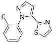 2-(1-(2-fluorophenyl)-1H-pyrazol-5-yl)thiazole CAS#: 1269293-88-0