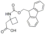 2-(1-((((9H-Fluoren-9-yl)methoxy)carbonyl)amino)cyclobutyl)acetic acid CAS#: 1199775-14-8