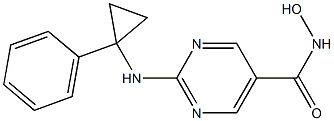 2-(1-Phenyl-cyclopropylamino)-pyrimidine-5-carboxylic acid hydroxyamide CAS#: 1375465-91-0