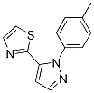 2-(1-p-tolyl-1H-pyrazol-5-yl)thiazole CAS#: 1269293-89-1