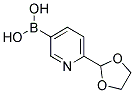 2-(1,3-DIOXOLAN-2-YL)PYRIDINE-5-BORONIC ACID CAS#: 1072952-38-5