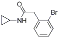 2-(2-Bromophenyl)-N-cyclopropylacetamide CAS#: 1150163-66-8
