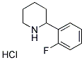 2-(2-FLUOROPHENYL) PIPERIDINE HYDROCHLORIDE CAS#: 1185010-62-1