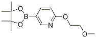 2-(2-Methoxyethoxy)-5-(4,4,5,5-tetraMethyl-1,3,2-dioxaborolan-2-yl)pyridine CAS#: 1257553-79-9