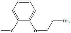 2-[2-(Methylthio)phenoxy]ethylamine CAS#: 72955-86-3