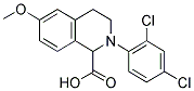 2-(2,4-DICHLORO-PHENYL)-6-METHOXY-1,2,3,4-TETRAHYDRO-ISOQUINOLINE-1-CARBOXYLIC ACID CAS#: 1260637-96-4