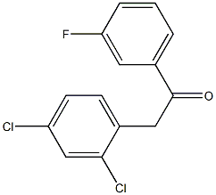 2-(2,4-Dichlorophenyl)-1-(3-fluorophenyl)ethanone CAS#: 1179892-14-8