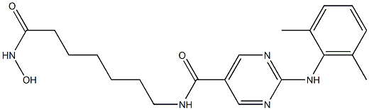 2-(2,6-diMethylphenylaMino)-N-(7-(hydroxyaMino)-7-oxoheptyl)pyriMidine-5-carboxaMide CAS#: 1316214-61-5