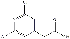2-(2,6-dichloropyridin-4-yl)acetic acid CAS#: 1227515-02-7