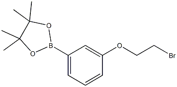 2-(3-(2-Bromoethoxy)phenyl)-4,4,5,5-tetramethyl-1,3,2-dioxaborolane CAS#: 1073353-91-9