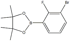 2-(3-Bromo-2-fluorophenyl)-4,4,5,5-tetramethyl-1,3,2-dioxaborolane CAS#: 1231892-80-0