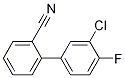 2-(3-Chloro-4-fluorophenyl)benzonitrile CAS#: 1352318-35-4