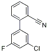 2-(3-Chloro-5-fluorophenyl)benzonitrile CAS#: 1352318-29-6
