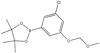 2-(3-Chloro-5-(methoxymethoxy)phenyl)-4,4,5,5-tetramethyl-1,3,2-dioxaborolane CAS#: 1256360-44-7