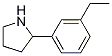 2-(3-Ethylphenyl)pyrrolidine CAS#: 1270480-16-4