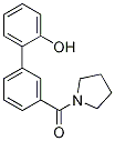 2-(3-Pyrrolidinocarbonylphenyl)phenol CAS#: 1261965-79-0