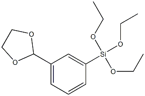 2-(3-TRIETHOXYSILYLPHENYL)-1,3-DIOXOLANE CAS#: 1227828-43-4