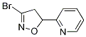 2-(3-broMo-4,5-dihydro-isoxazol-5-yl)pyridine CAS#: 1120215-06-6