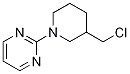 2-(3-(chloroMethyl)piperidin-1-yl)pyriMidine, 98+% C10H14ClN3, Molecular Weight 211.69 CAS#: 1185320-02-8