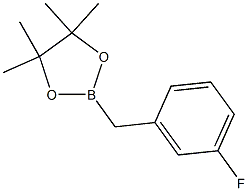 2-(3-fluorobenzyl)-4,4,5,5-tetraMethyl-1,3,2-dioxaborolane CAS#: 1310048-95-3