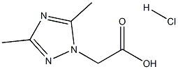 2-(3,5-Dimethyl-1H-1,2,4-triazol-1-yl)acetic acid hydrochloride CAS#: 1187927-35-0