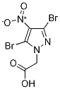 2-(3,5-dibromo-4-nitro-1H-pyrazol-1-yl)acetic acid CAS#: 1172253-30-3