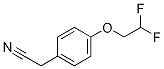 2-(4-(2,2-Difluoroethoxy)phenyl)acetonitrile CAS#: 1179604-29-5