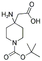 2-(4-AMINO-1-(TERT-BUTOXYCARBONYL)PIPERIDIN-4-YL)ACETIC ACID CAS#: 1159983-30-8